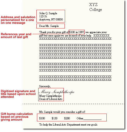 College Mailing